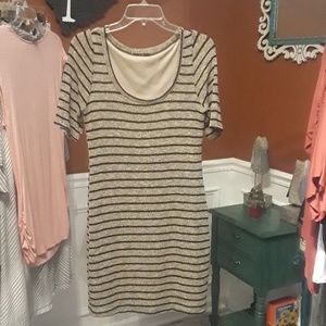 Soprano Black/Gold Dress